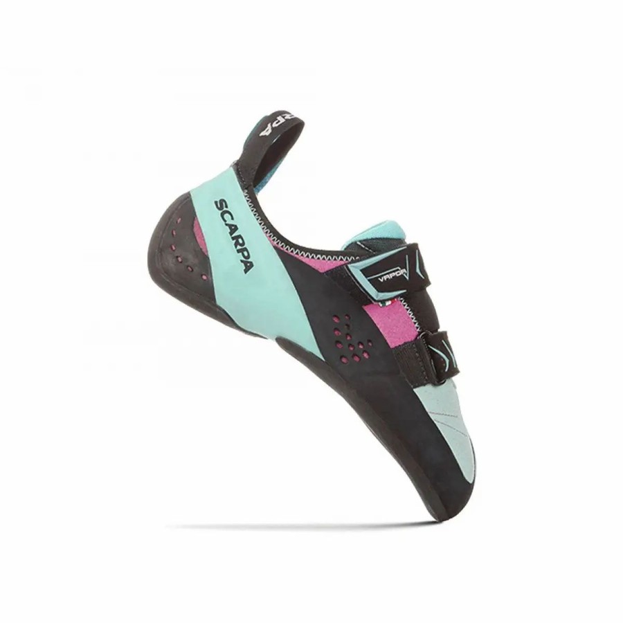 Climb * | Scarpa Women'S Vapor V Climbing Shoe Dahlia Aqua