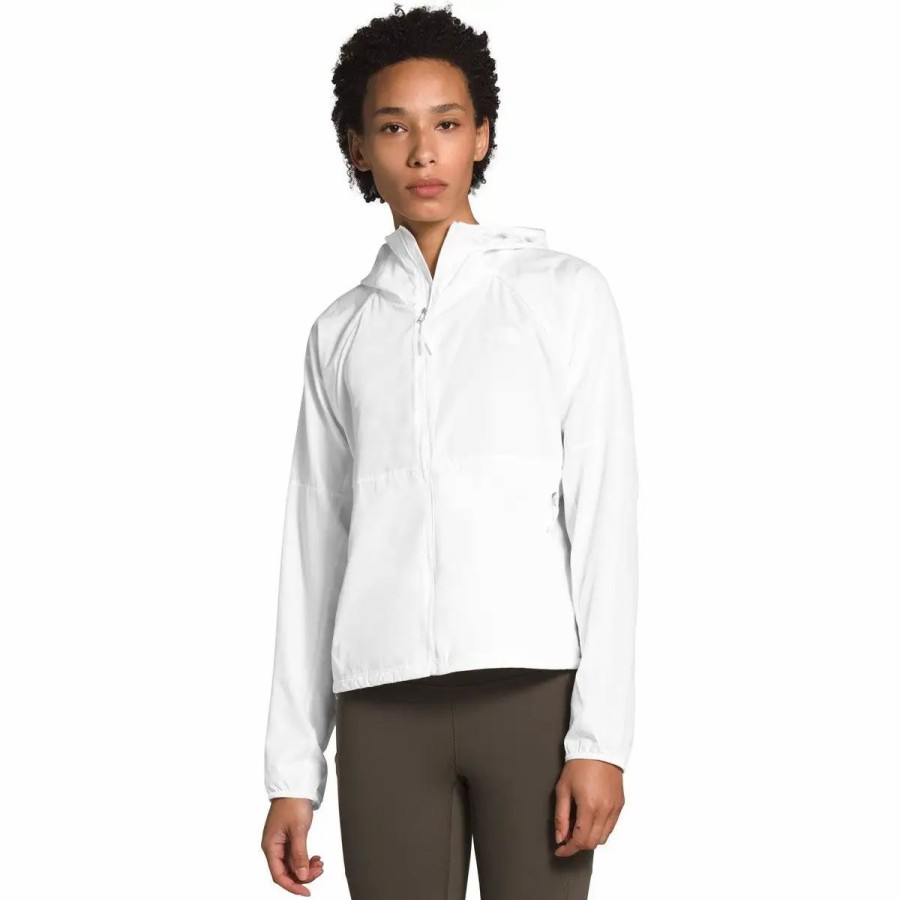 Travel Comfort * | The North Face Women'S Flyweight Hoodie Tnf White