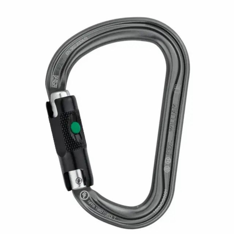 Climb * | Petzl William Screw-Lock Carabiner