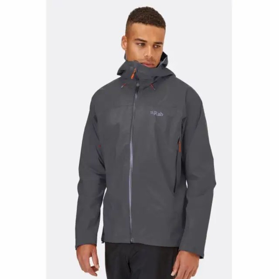 Travel Comfort * | Rab Men'S Downpour Plus 2.0 Jacket