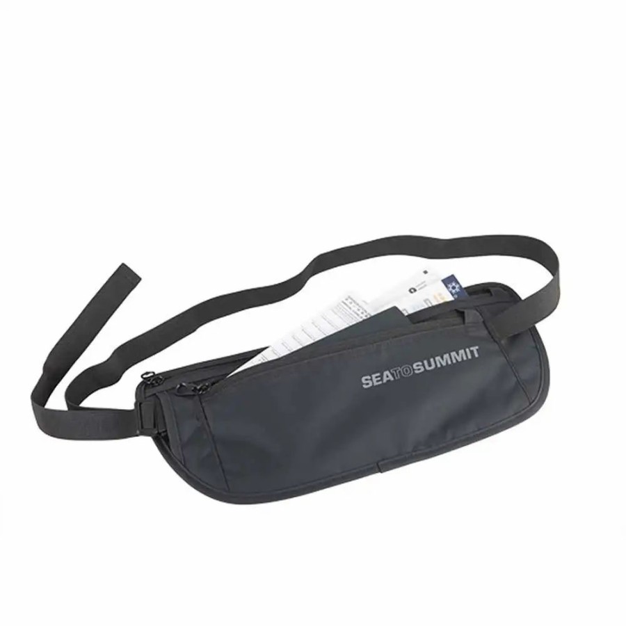 Travel Security * | Sea To Summit Travelling Light Money Belt Black