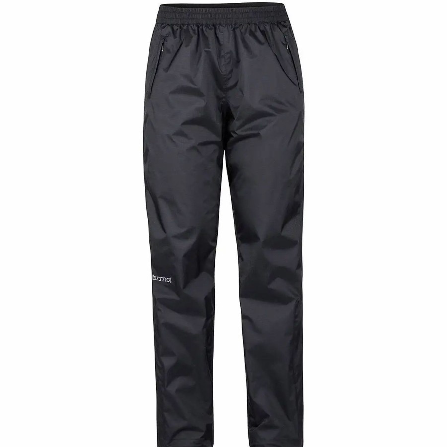 Travel Comfort * | Marmot Women'S Precip Eco Pant Black