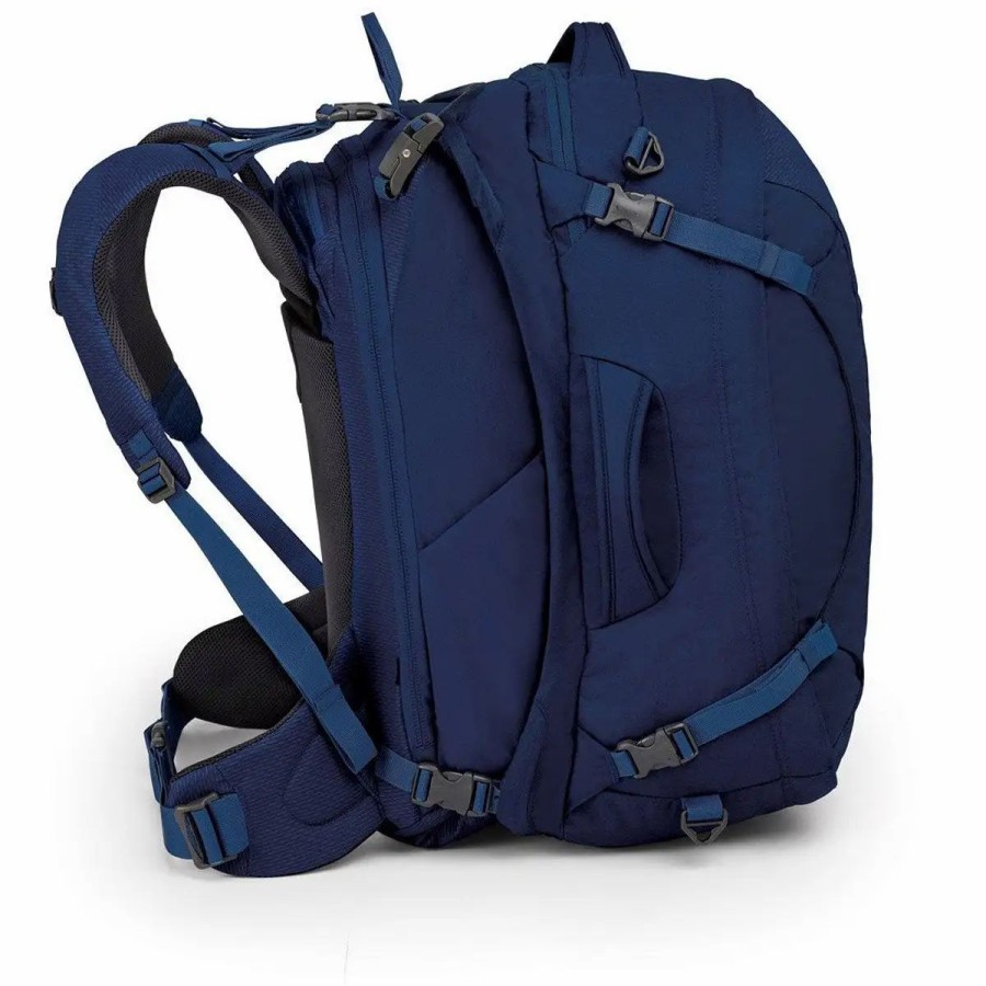 Backpacks * | Osprey Packs Ozone Duplex 60 Women'S Travel Pack Buoyant Blue