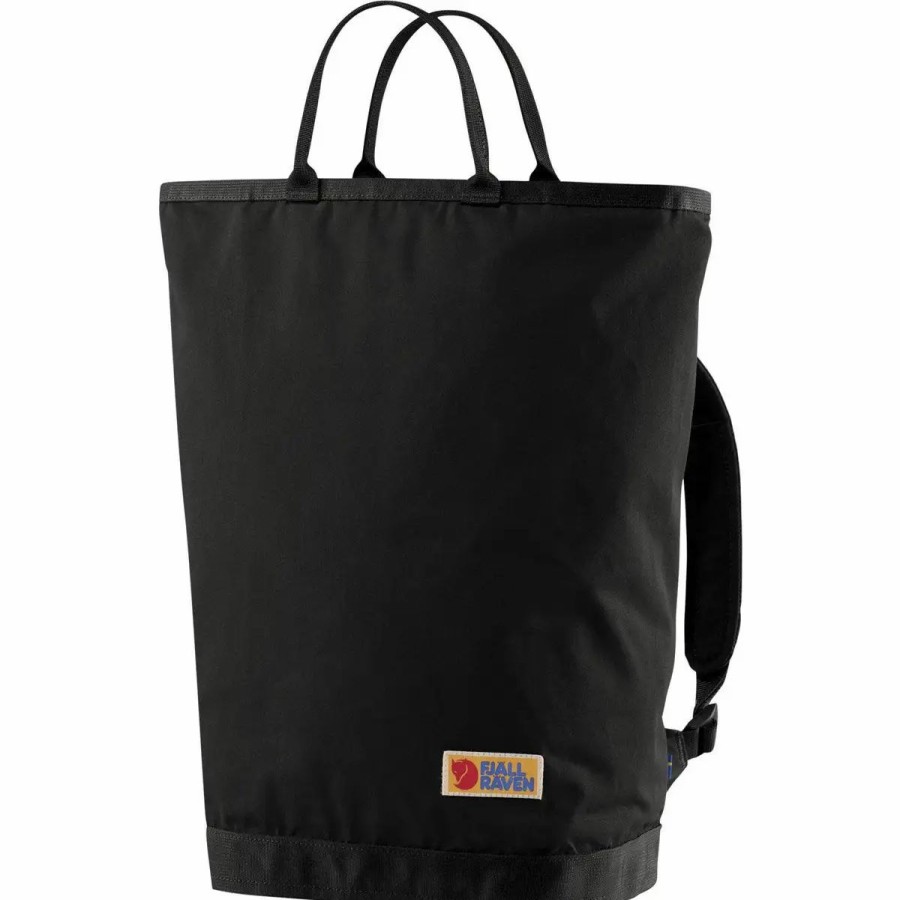 Backpacks * | Fjallraven Vardag Totepack Black