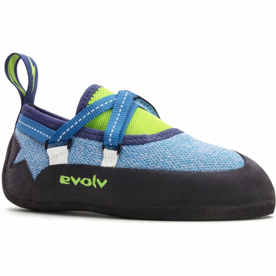 Climb * | Evolv Kid'S Venga Climbing Shoe Blue