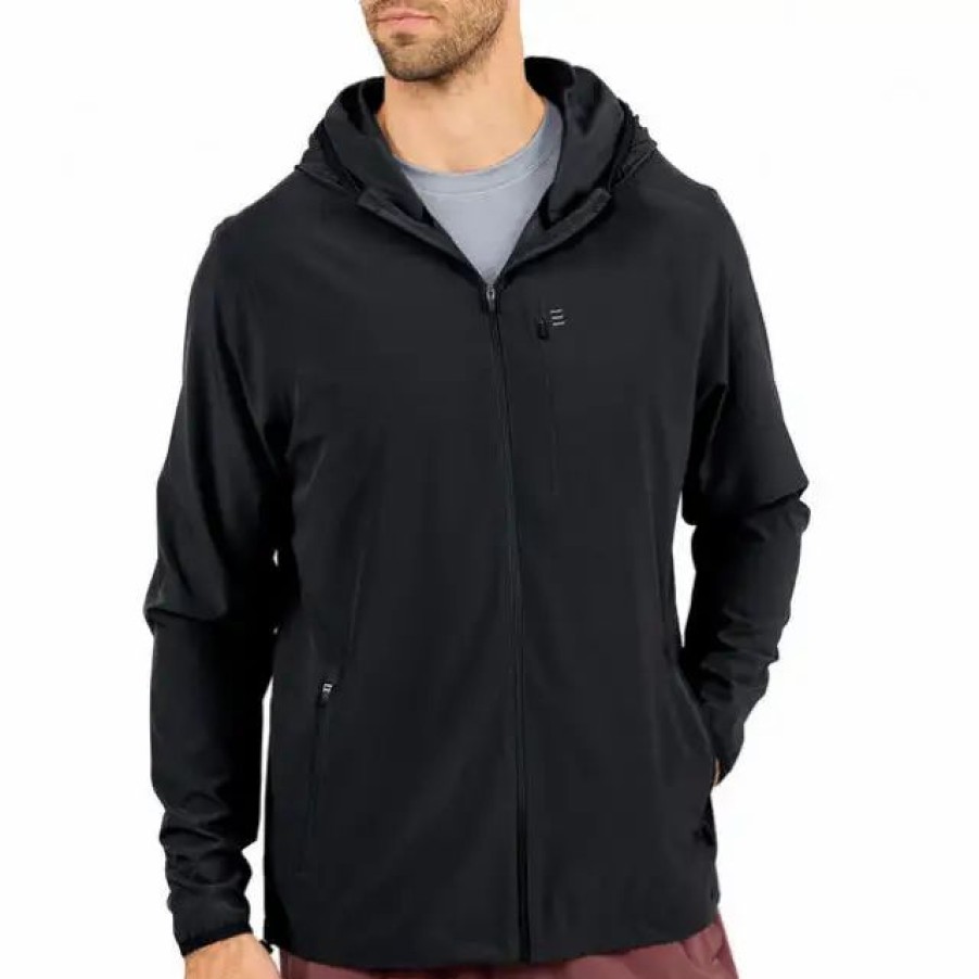 Travel Comfort * | Free Fly Apparel Men'S Breeze Jacket