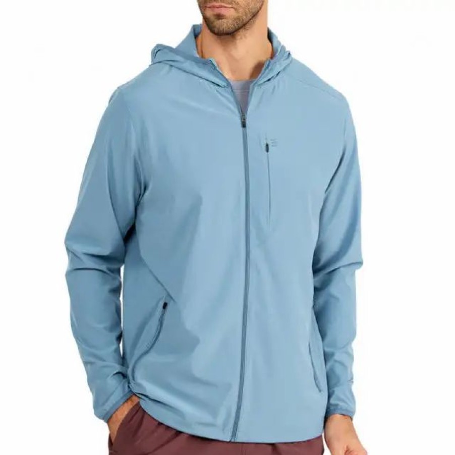 Travel Comfort * | Free Fly Apparel Men'S Breeze Jacket