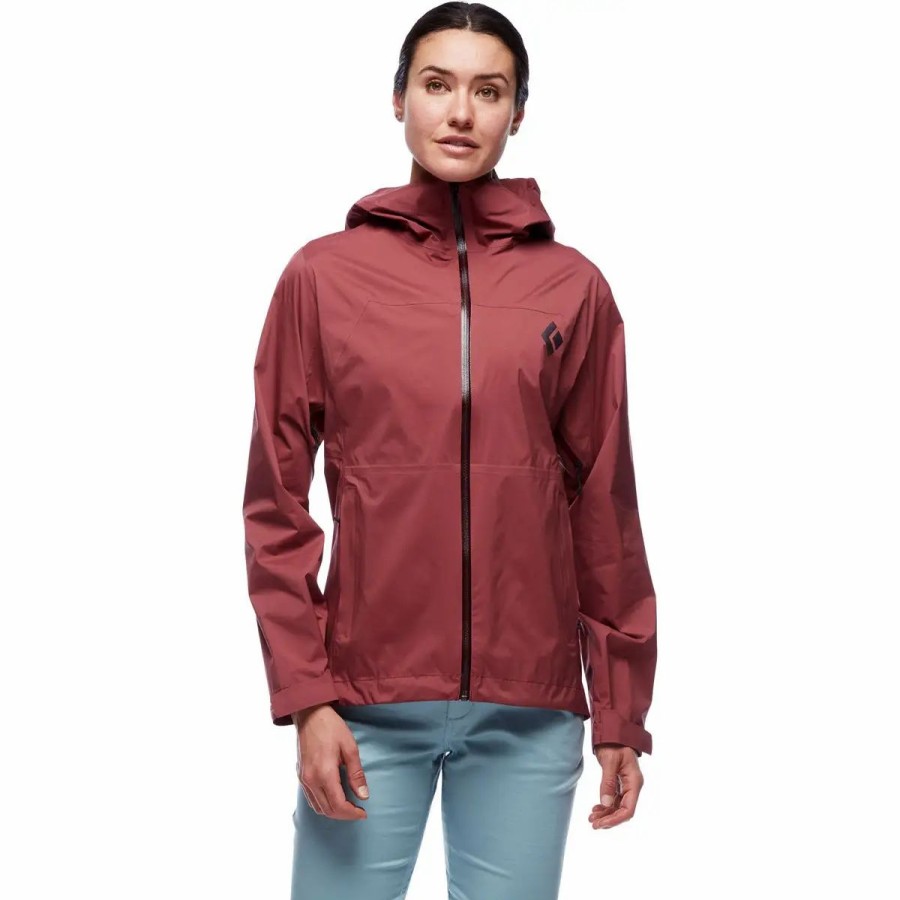 Travel Comfort * | Black Diamond Women'S Stormline Stretch Rain Shell