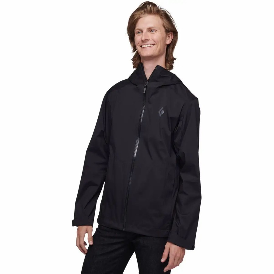 Travel Comfort * | Diamond Men'S Stormline Stretch Rain Shell