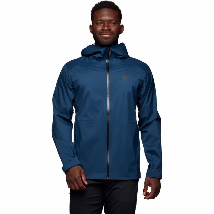 Travel Comfort * | Diamond Men'S Stormline Stretch Rain Shell