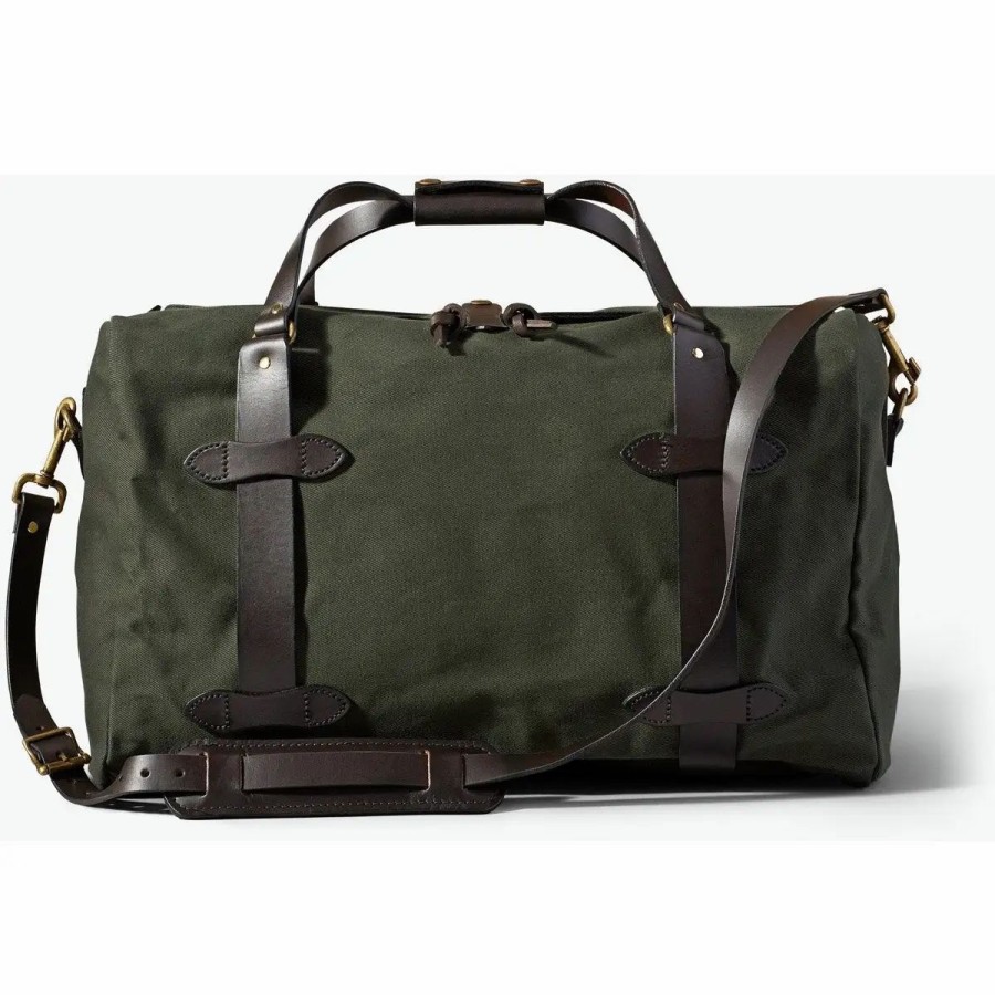 Luggage * | Filson Medium Rugged Twill Duffle Bag