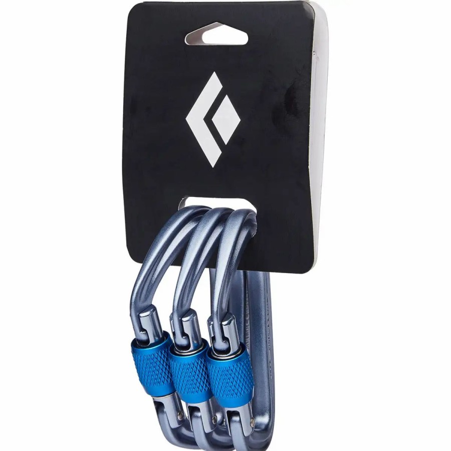 Climb * | Diamond Hotforge Screwgate Carabiner 3-Pack