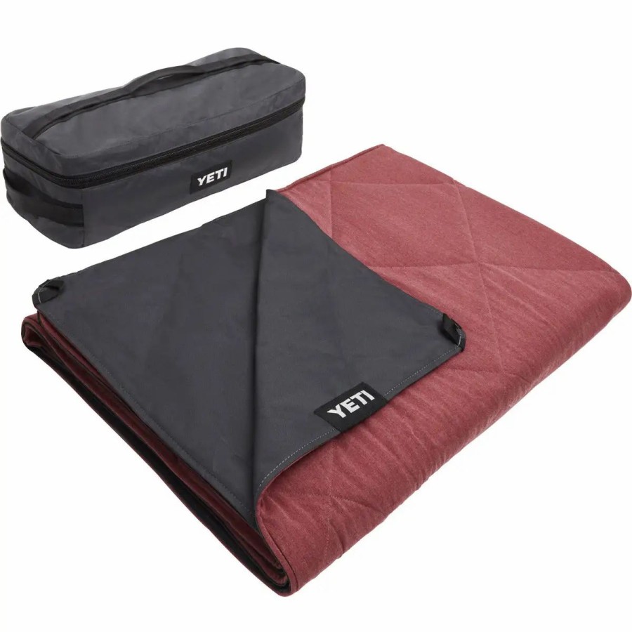 Travel Comfort * | Yeti Lowlands Blanket Fireside Red