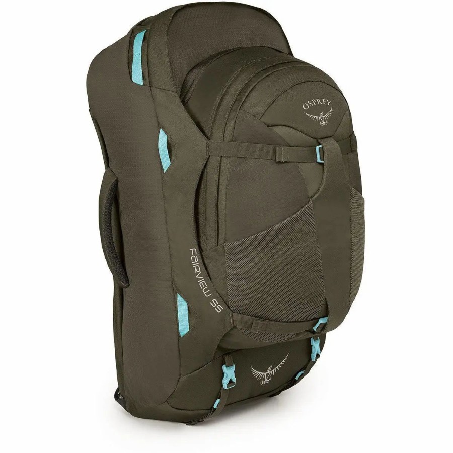 Backpacks * | Osprey Packs Fairview Travel Pack 55 Misty Grey