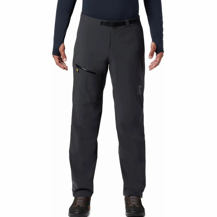 Travel Comfort * | Mountain Hardwear Men'S Stretch Ozonic Pant Dark Storm