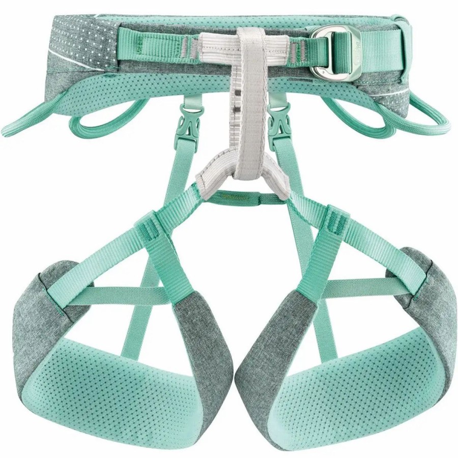 Climb * | Petzl Women'S Selena Harness Green Melange